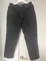 ディスイズネバーザット L リラックスド ジーン ブラック relaxed jeansのサムネイル