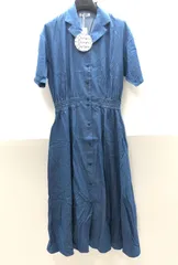 【タグ付き/美品】Otonato デニム シャツワンピース 半袖 Mサイズ オトナト KSKY26-1599のサムネイル