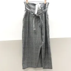 【タグ付き/未使用】SALOON スカート 38サイズ 千鳥格子 チェック柄 グレー サルーン KSKY26-1604のサムネイル