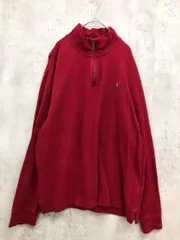 POLO RALPH LAUREN ポロ ラルフローレン エステートリブ ハーフジップ プルオーバー sizeXL/レッド ■◇◎メンズのサムネイル
