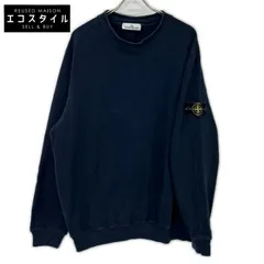 STONE ISLAND　ストーンアイランド　791561352 ネイビー ストレッチコットン クルーネックスウェット　XXLのサムネイル