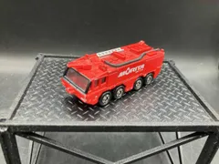 トミカ No.13 モリタ 空港用化学消防車 MAF-125A 赤箱 ロゴ白字 中国製 タカラトミーのサムネイル