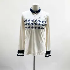 マンシングウェア レディースゴルフ長袖Tシャツ 白 85 ジーンズ センスのサムネイル