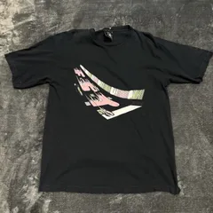 ★【USED】USA古着 Prince プリンス Tシャツ USA製 メイドインUSA シングルステッチ 両面プリント 袖プリント ブラック メンズM L相当 テニス スポーツ グラフィック アート レトロ 90s風 クラックプリント アメカジ ストリートのサムネイル