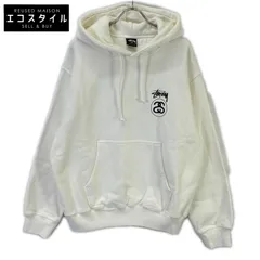 stussy　ステューシー　ナチュラル STOCK LINK HOODIE PIGMENT DYED パーカー　Lのサムネイル