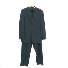 EMPORIO ARMANI エンポリオアルマーニ 2Bセットアップ/ワイドスラックス サイズ:46 アーカイブ ヘリンボーン   グレー メンズ / 240001209220のサムネイル