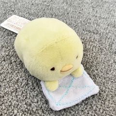 신품 스미코구라시 테노리 봉제인형 펭귄? 청소 걸레 태그 첨부 마스코트 산엑스 R