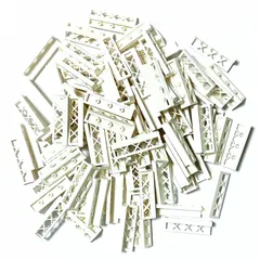 レゴ 正規品 中古 柵 フェンス 90個 白 レゴブロック【管理番号：4298】のサムネイル