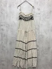 axes femme アクシーズファム ドット レース オールインワン sizeM/オフホワイト系 ■◆ レディースのサムネイル