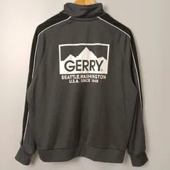 ジェリー GERRY ボックスロゴトラックジャケット／ジャージージャケット 【M】 ブラック／黒のサムネイル