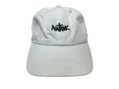 PHATRNK (ファットランク) ストラップバック キャップ ロゴ刺繡 - ホワイト メンズ/028のサムネイル