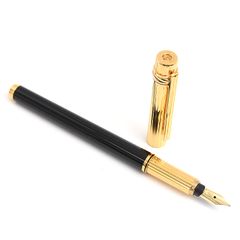 Must de Cartier カルティエ 万年筆 18k Must de Cartier カルティエ 万年筆 18k - メルカリ