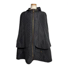 LOUIS VUITTON ルイヴィトン モノグラム ジップアップポンチョコート レディース34 ブラック RW221B FLX FMOW82 ナイロン/ポリエステル 【中古】【200】のサムネイル