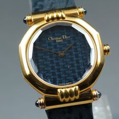 稼動品 希少 クリスチャンディオール Dior 3056 ゴールド 腕時計
