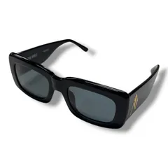 The attico x LindaFarrow Marfa Rectangular Sunglasses マーファ サングラス アイウェア アティコ スクエア リンダファロー ATTCO3/1 ブラック 52☐22-140 2310G0のサムネイル