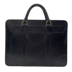 GANZO GUDブリーフケース ブラック ガンゾ レザー 黒 - メルカリ