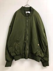 ☆美品 INED MA-1風ブルゾン M カーキ ゆったり 大人カジュアル - メルカリ