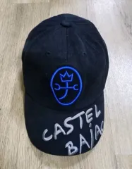 CASTELBAJAC カステルバジャック ユニセックス ゴルフ ブラック ベースボールキャップ-(FREE フリー)のサムネイル