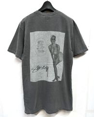 STUSSY ステューシー 半袖Tシャツ ネイビー Mサイズ マリリンモンロー