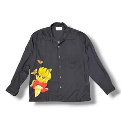 参考上代41800円 UNUSED 23SS Open Collar Printed Shirt オープンカラープリントシャツ アンユーズド US2316 ネイビー 3 （20099M）のサムネイル