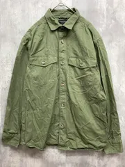 BANANA REPUBLIC バナナリパブリック シャツ ミリタリー ジャケット sizeM/カーキ ■■ メンズのサムネイル