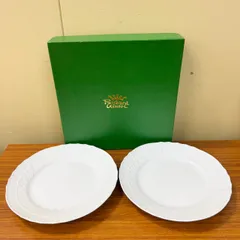【未使用】Richard Ginori リチャードジノリ ベッキオホワイト ジノリホワイト プレート ペア 2枚セット 箱付き 洋食器 大皿 ディナープレートのサムネイル