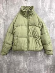 FILA フィラ fh7801 ボリューム 中綿 ダウン ジャケット sizeM/カーキ ◆■◎レディース
