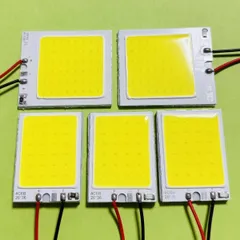 E26 NV350キャラバン GX 爆光! T10 LED COB全面発光 ルームランプ 4個セットホワイト日産 車検対応のサムネイル