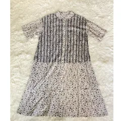 美品✨ルクルカ　Lucruca 刺繍　前開きワンピースのサムネイル