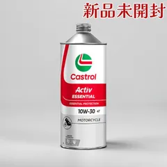 Castrol(カストロール) バイク用4サイクルエンジンオイル Activ ESSENTIAL 4T 10W-30 MA 1L 鉱物油のサムネイル