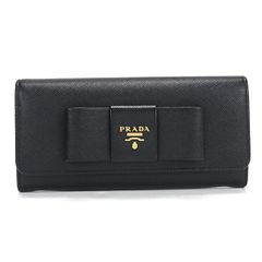 PRADA プラダ サフィアーノレザー 財布 リップ柄 - メルカリ