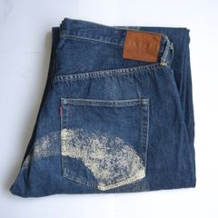 EVISU エヴィス エビス LOT 5500 カモメ柄ジャガード デニムパンツ エヴィス エビス LOT 5500 カモメ柄ジャガードデニムパンツ 大きい