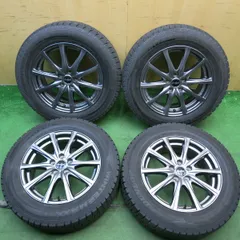バリ溝！キレイ！9.5分◎ライズ ロッキー 等 195/65R16 スタッドレス ダンロップ ウインターマックス WM02 EuroSpeed MANARAY SPORT ユーロスピード マナレイ スポーツ 16インチ PCD100/5H◎6071210HAスのサムネイル