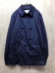 BEAMS LIGHTS ビームスライツ 51-18-0230-012 コート ステンカラー スタンドカラー ジャケット sizeL/ネイビー ◆■◎メンズのサムネイル