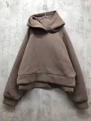 MURUA ムルーア ボンディングショート プルオーバー パーカー モカ ■■ レディースのサムネイル