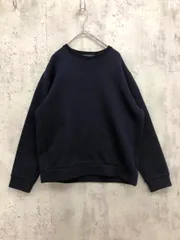 nano universe ナノユニバース クルーネック ライトインパクトジャージー プルオーバー sizeM/紺 ◇■ メンズのサムネイル