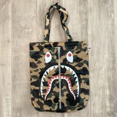 ★ムック限定★ 2015年 シャーク トートバッグ a bathing ape BAPE Shark Bag 1st camo エイプ ベイプ アベイシングエイプ バッグ y1