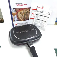 【未使用】Flavor Stone フレーバーストーン 双子パン 直火専用 公田店のサムネイル