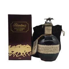 ブラントン シングルバレル 750ml 46.5% 箱付 馬キャップ 2003 - メルカリ