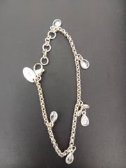 女性必見】フォリフォリ クリスタルシルバー 925 ブレスレット - メルカリ