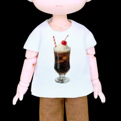 オビツ11 プリントTシャツ コーラフロート ねんどろいどどーるのサムネイル