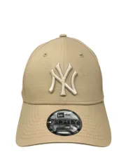 NEWERA (ニューエラ) 9 Forty MLB ニューヨーク ヤンキース YANKEES ベースボールキャップ ビス無し 60244714 F ベージュ系×ホワイト メンズ/025のサムネイル