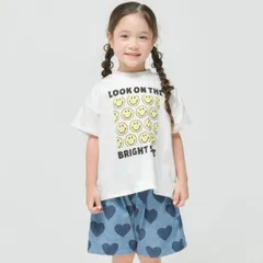 NEEDLE WORKS   NeWo ☆冷感天竺☆ボックススマイルTシャツ　3126401のサムネイル