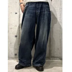 ACNE STUDIOS 2023M FN BROADWAY SUPER BAGGY JEAN USED Vintageヴィンテージ加工バギーワイドデニムパンツ 8069000147490のサムネイル