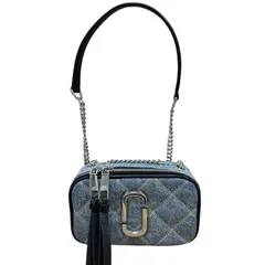 マークジェイコブス MARC JACOBS キルティングデニム ソフトショットバッグ ショルダーバッグ ブルー キングラム[01]のサムネイル