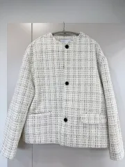 新品 ツイードジャケット メンズジャケット メンズジャケット クロップドジャケット ジャケットのサムネイル