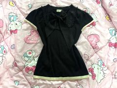 み*ゆ様 Rosé Muse Lace shirring tops ブラック ロ - メルカリ