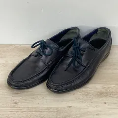 BALLY/バリー デッキシューズ/モカシン ネイビー 5 1/2 E (24cm相当) スイス製 585 01 メンズ/レディース[OI03578]のサムネイル