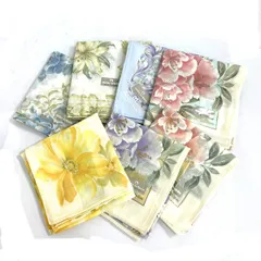 MILA SCHON ミラショーン 花柄ハンカチ7枚  コットン    マルチカラー/ブルー/イエロー等 レディース / 240001213851のサムネイル