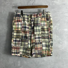 J.CREW パッチワークマドラス パッチワーク チェックショーツ MULTI W31のサムネイル